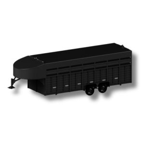 Tráiler semirremolque 7 mts de plataforma para 10 caballos, estilo americano